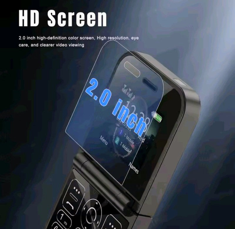 Servo F15 Mini Flip Phone