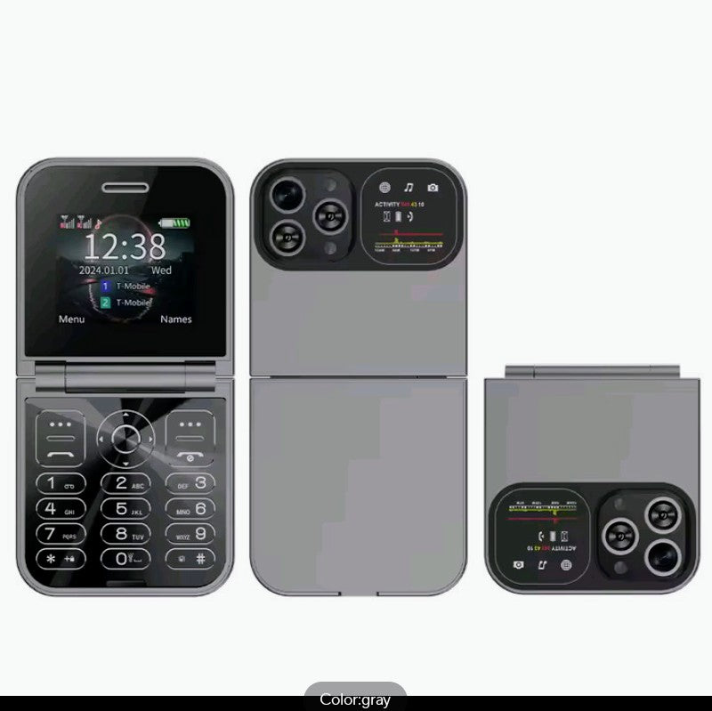 Servo F15 Mini Flip Phone
