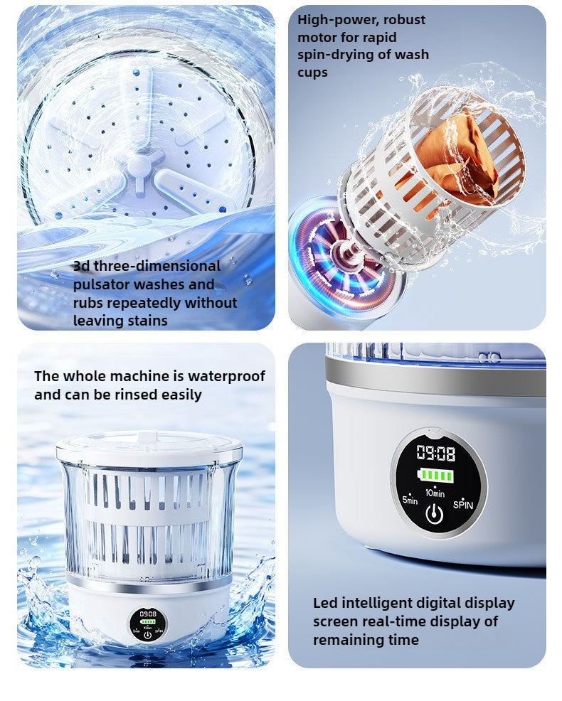 3L Portable Mini Washer Machine