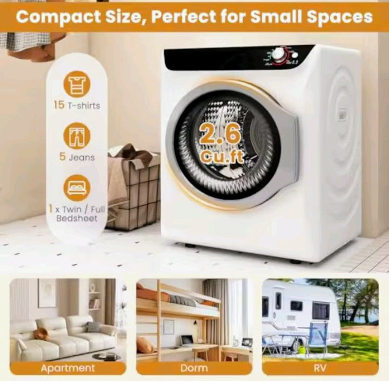 28LB Washer And Dryer Combo Set