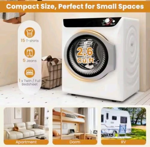 28LB Washer And Dryer Combo Set